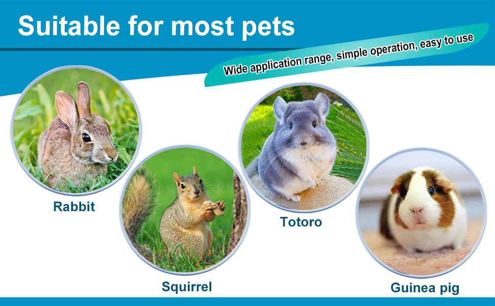 Bonchoice rabbit water bottle with nipple drinker