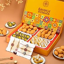 sweets indian mithai rakhi with sweets rakhi with sweets for brother 2 rakhi with sweet indian sweet