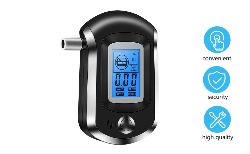 HANIMAX Professional Advance Digital Alcohol Tester Breath Analyzer