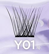 BEYELIAN Self Adhesive Lashes, D+ Curl Press On Eyelashes, No Glue No Remover Needed, Pre Glued L...