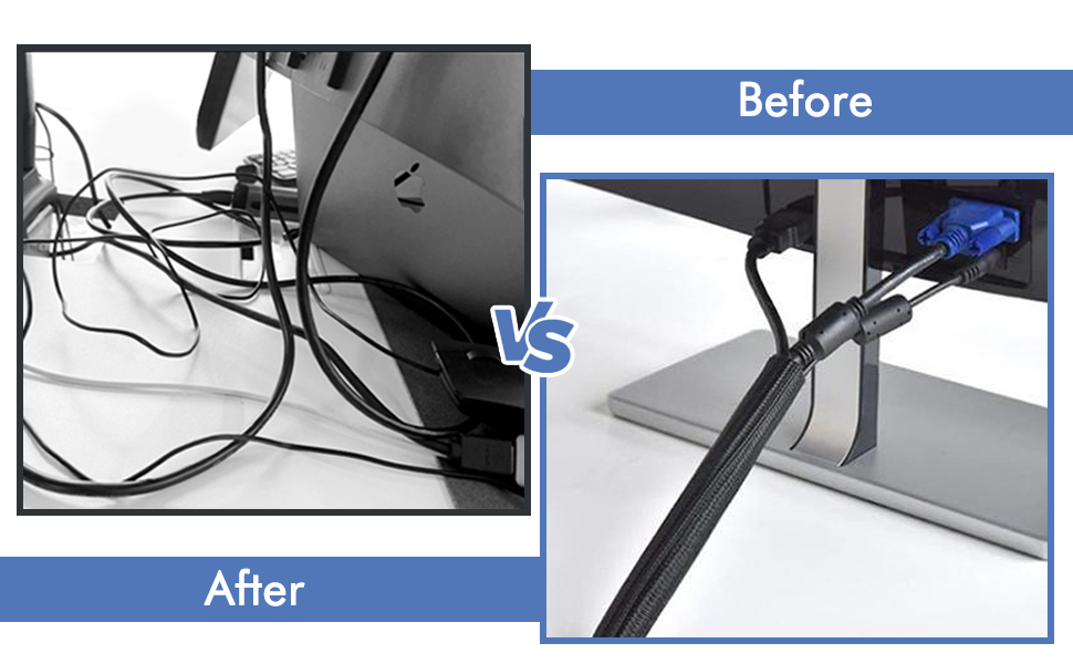 Cable Management Kit, 146Pcs Cable Tidy for Home Office under Desk 100 Wire Organizer Ties, 5