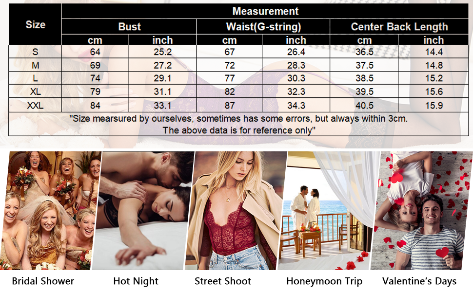 chemise lingerie with garter