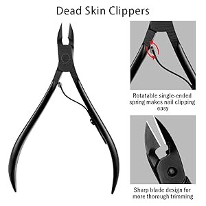 This dead skin nail clipper