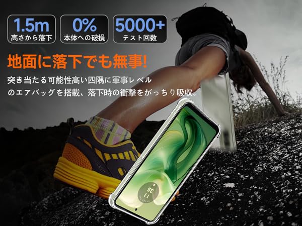 Amazon.co.jp: 対応 Moto G24 ケース MotoG24 クリア ケース