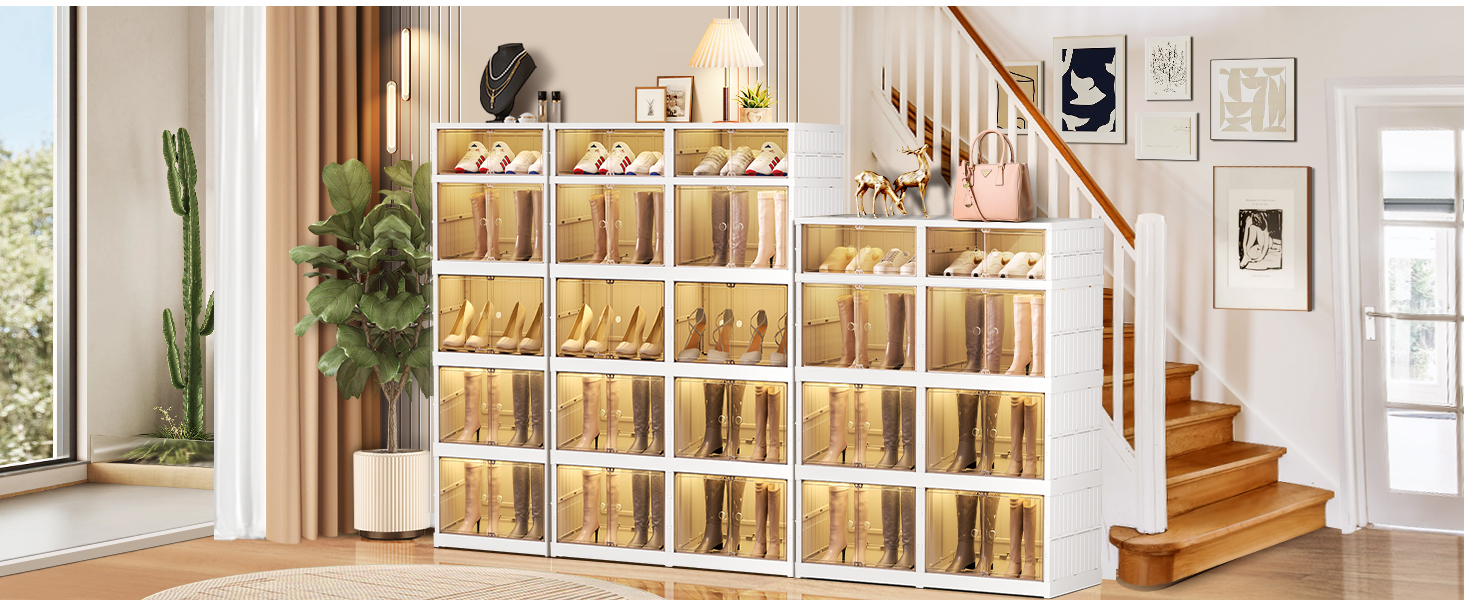 Foldable Shoe Rack for Closet