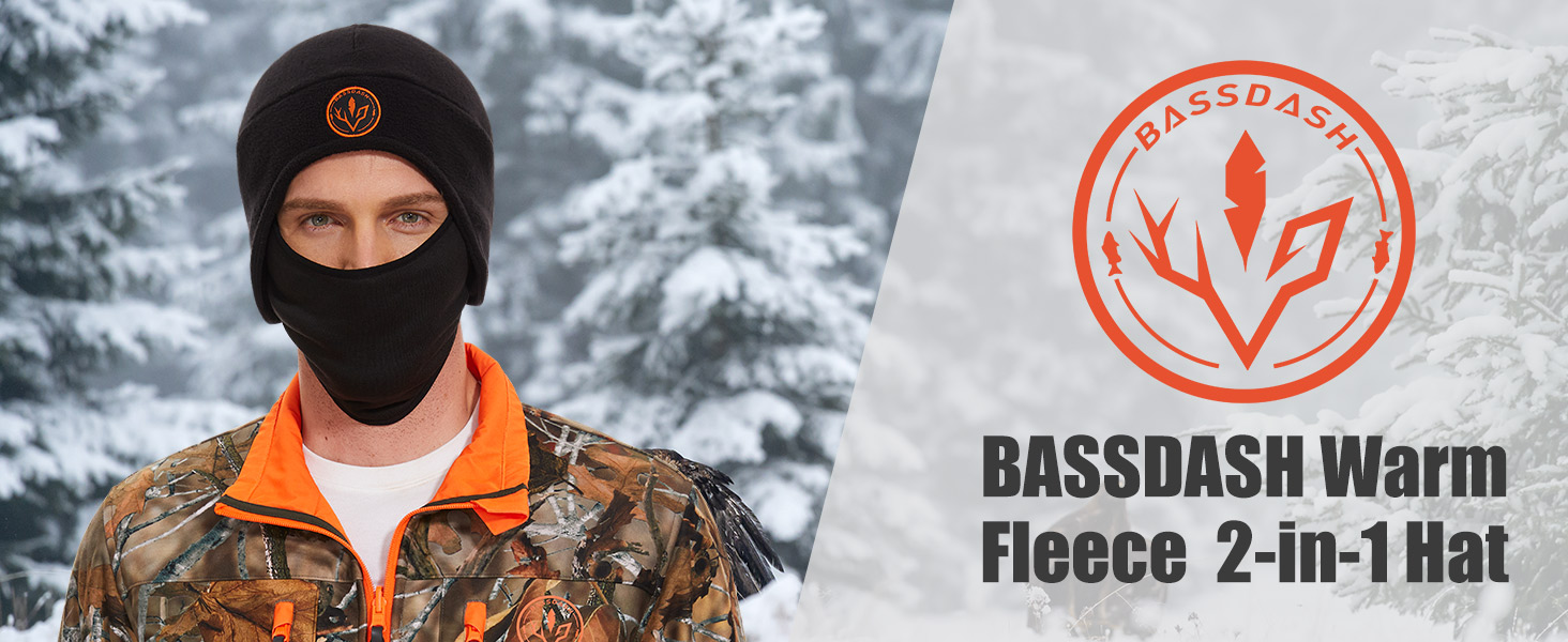 Fleece beanie hats for men