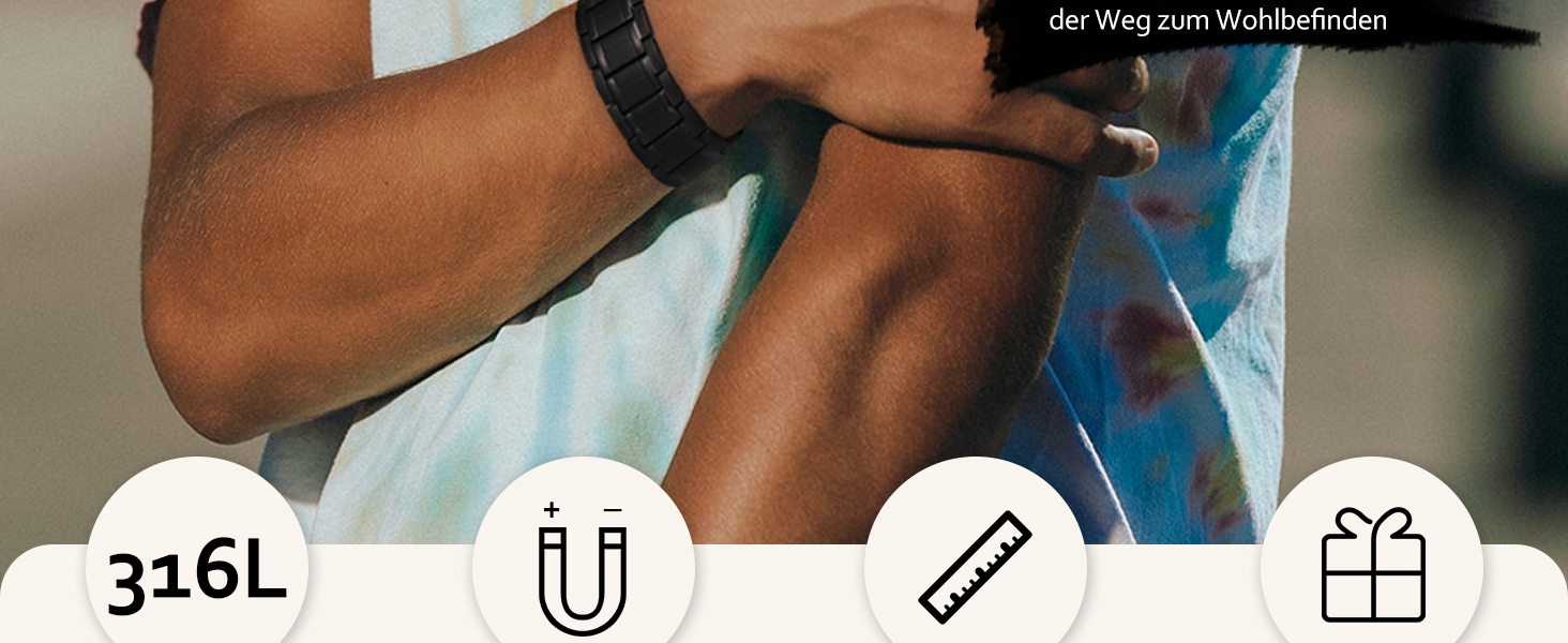 magnetarmband herren
