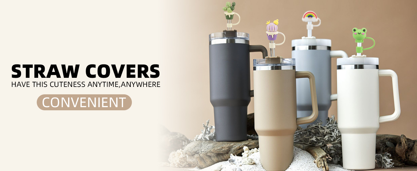 Straw Cover Cap Compatible with Stanley 40/30 oz The