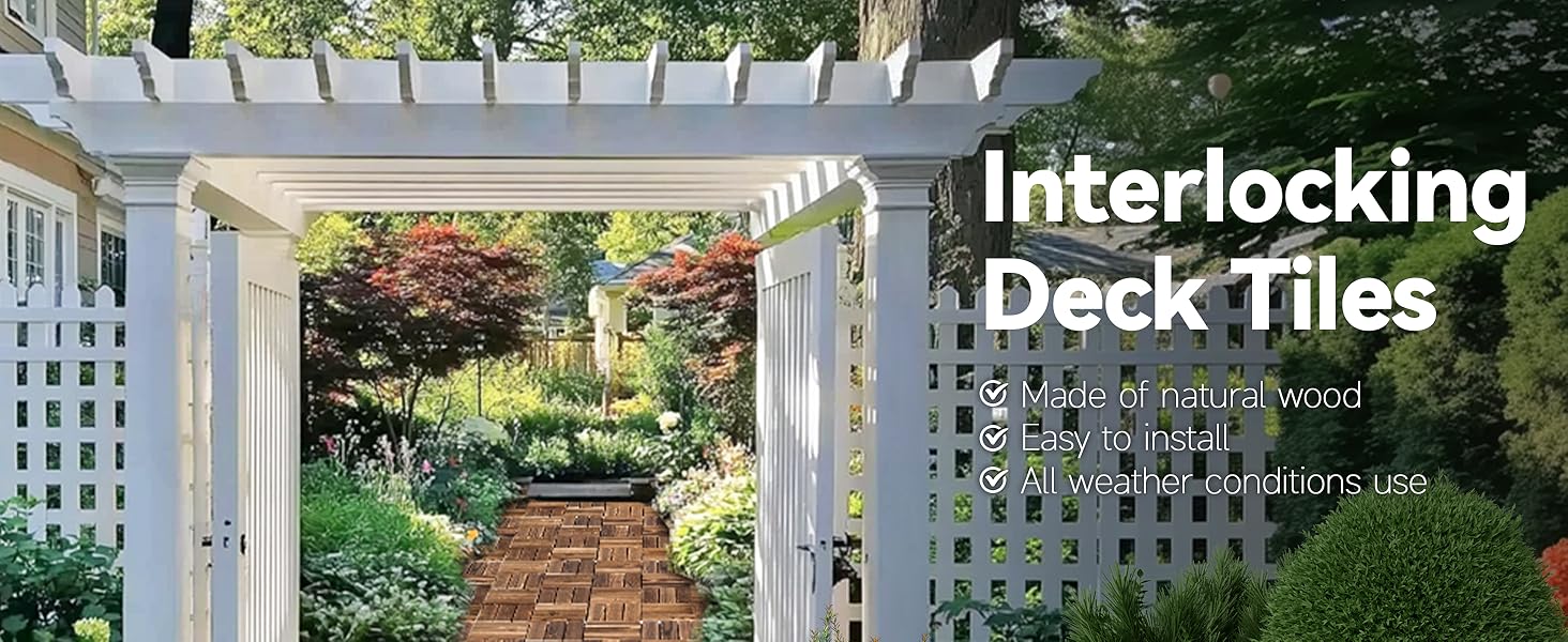 Interlocking Deck Tiles