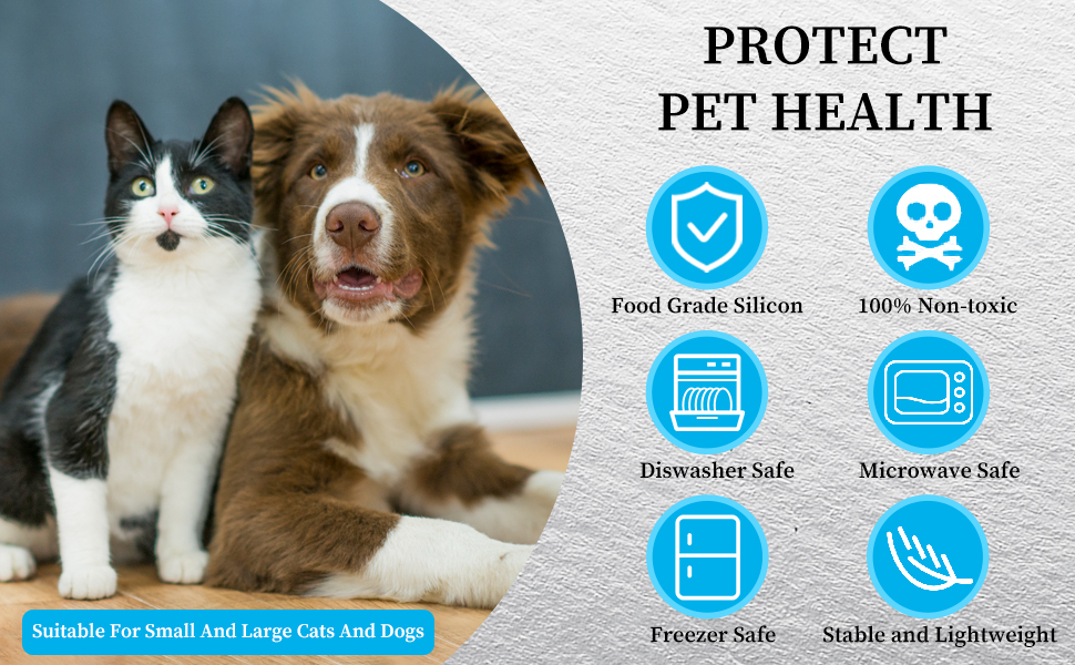 Eiito Lick Mat Dog 1 Piece Lick Mat with Suction Cups, BPAFree