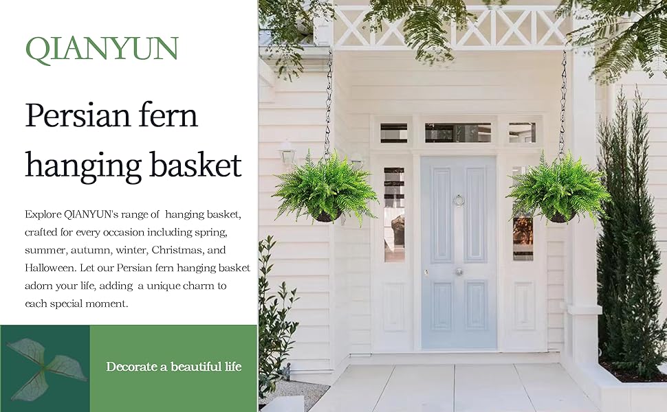 Persian hanging basket