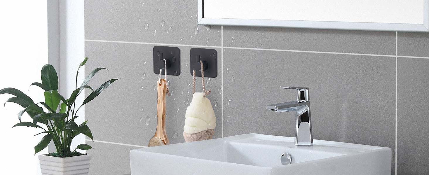 Adhesive Towel Hooks