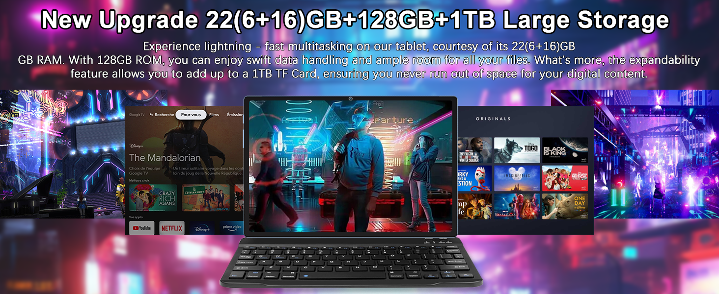 Tablet 22GB 128GB