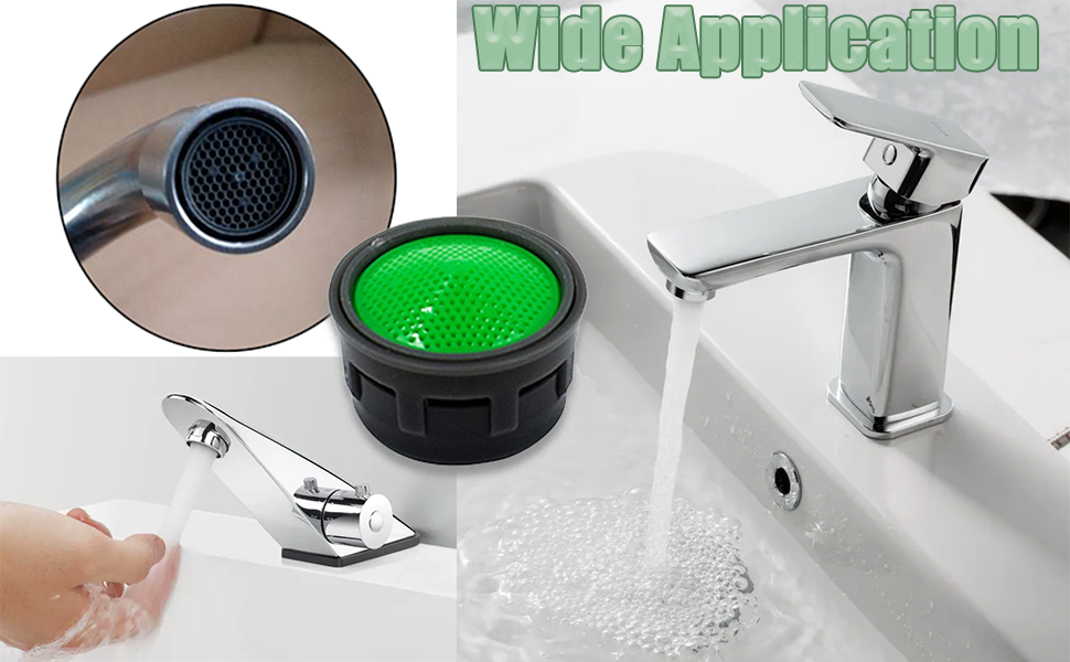 LiXiongBao 5Pack Faucet Aerator Replacement Parts Flow Restrictor