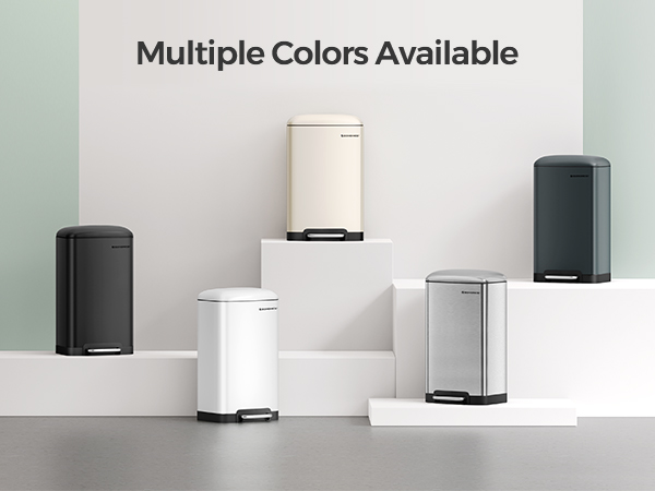(未使用･未開封品)　Garbage lok26k6 Amazon.com: SONGMICS 垃圾桶,8 加侖(30 公升)垃圾桶,附蓋和內桶