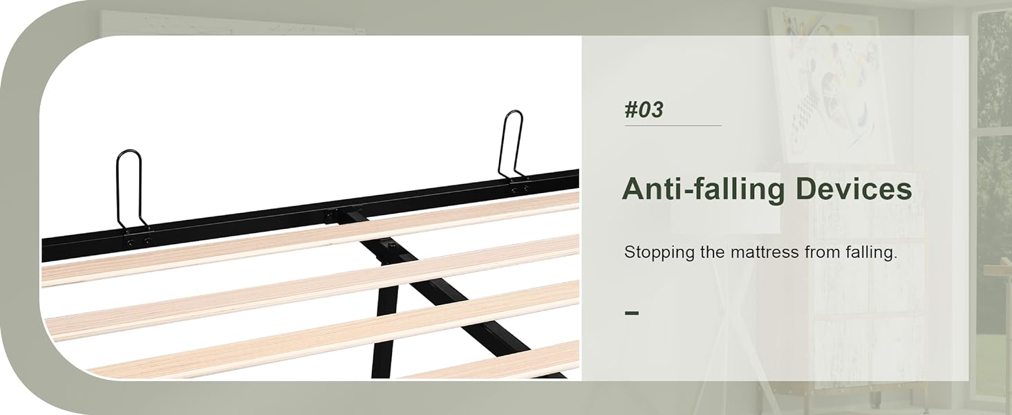 full size upholstered bed frame