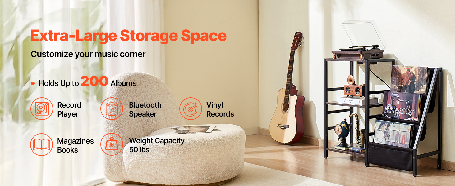 record player stand