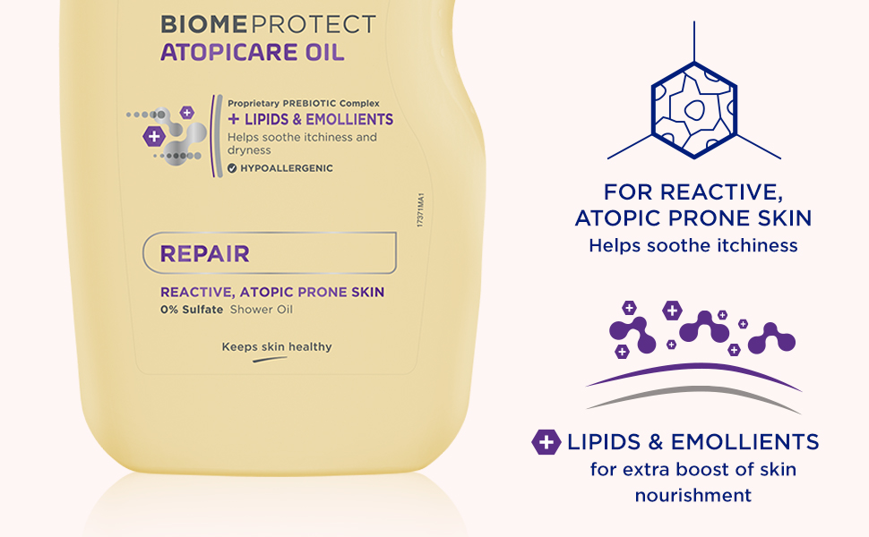 Sanex Biomeprotect Atopicare Bath and Shower Oil, 515ml Amazon.co.uk