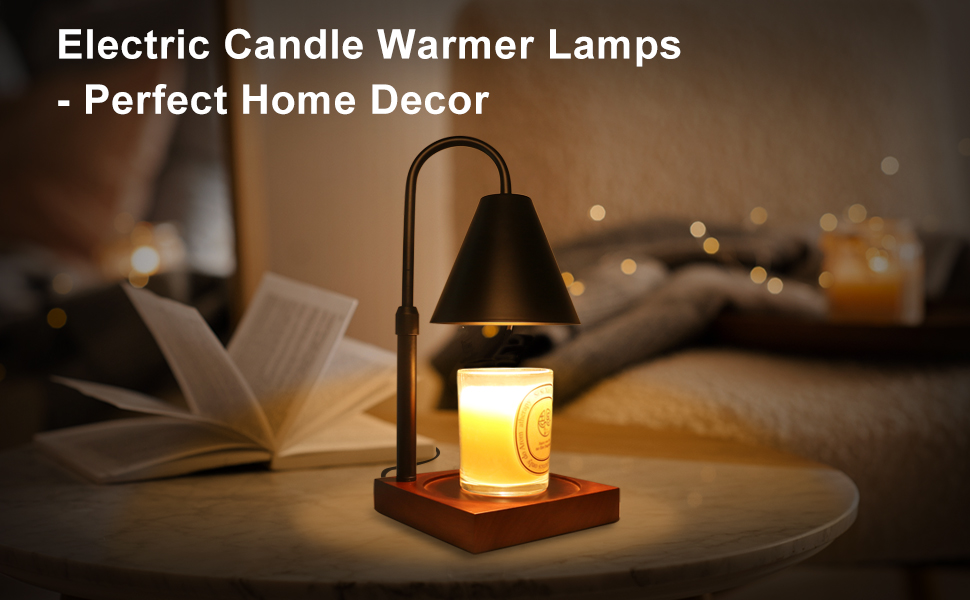 LIFETOWE Candle Warmer Lamp with Timer, Electric Candle Lamp Warmer