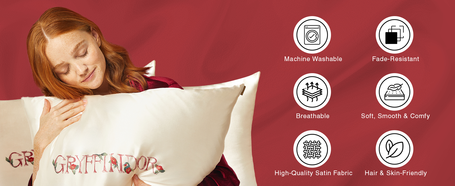 sleep anti acne cover bedding best queen sleeping gift satin pillow cases standard harry potter