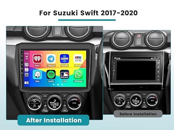 Amazon.com: 5G WiFi Car Radio for Suzuki Swift 2017 2018