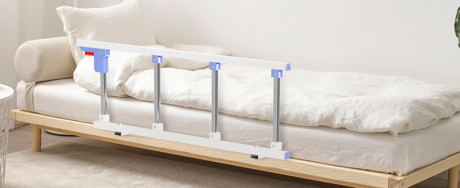 WISDEER Bed Rails for Elderly Adults Safety Folding Bedside Assist