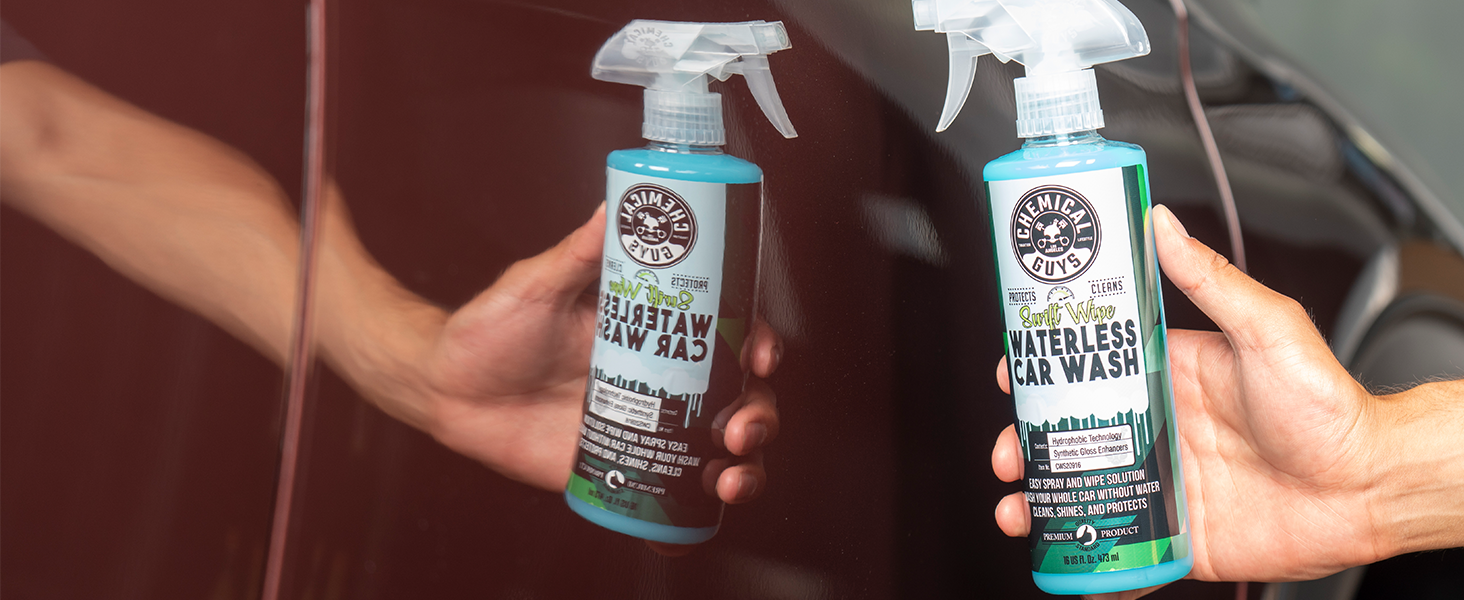 Chemical Guys CWS20916 Swift Wipe Sprayable Waterless Car Wash, Easily