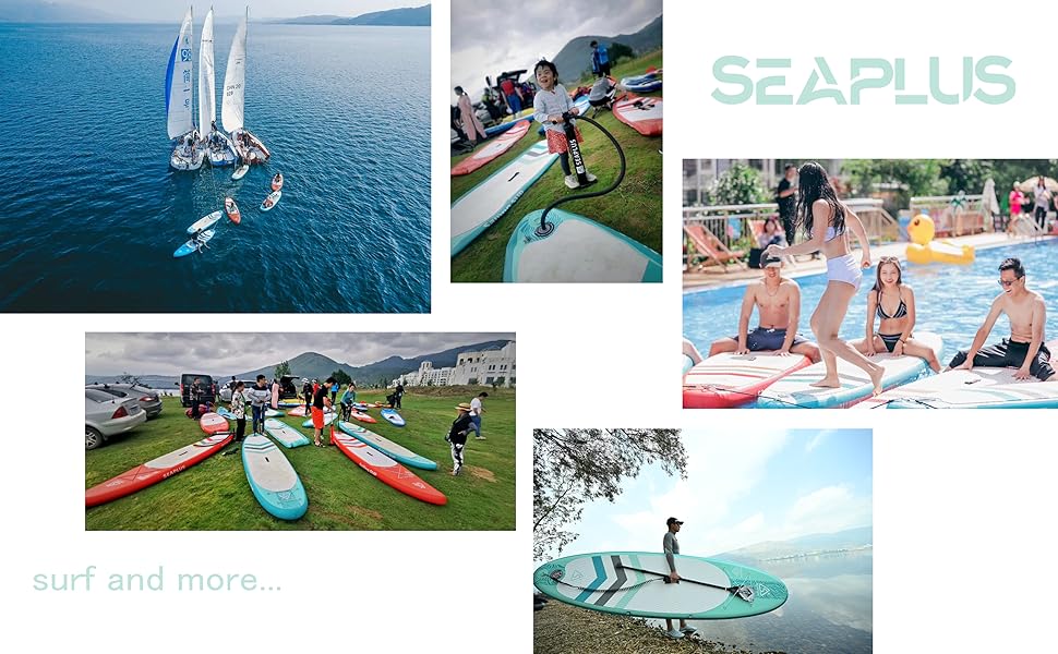 Amazon | SUPボード サップボード SEAPLUS スタンドアップパドル