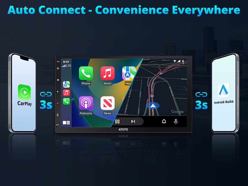 wireless carplay android auto