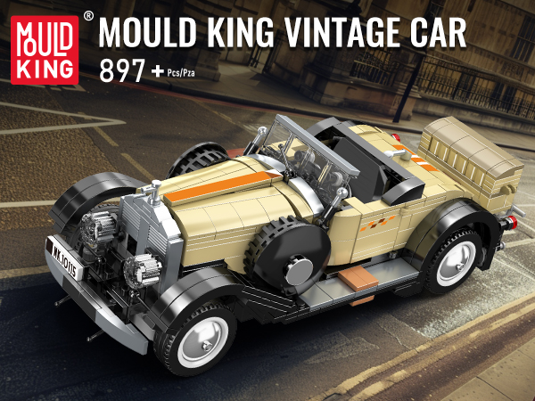 Amazon.com: Mould King 10115 Classic Vintage Car Building