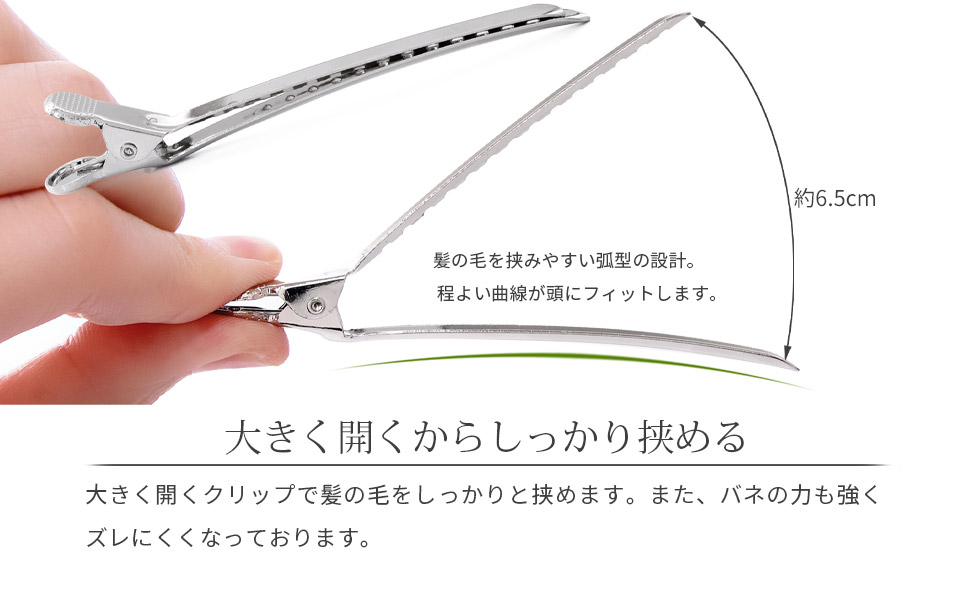 Amazon.co.jp: [SCIOLTO(ショルト)] ダッカール ヘアクリップ