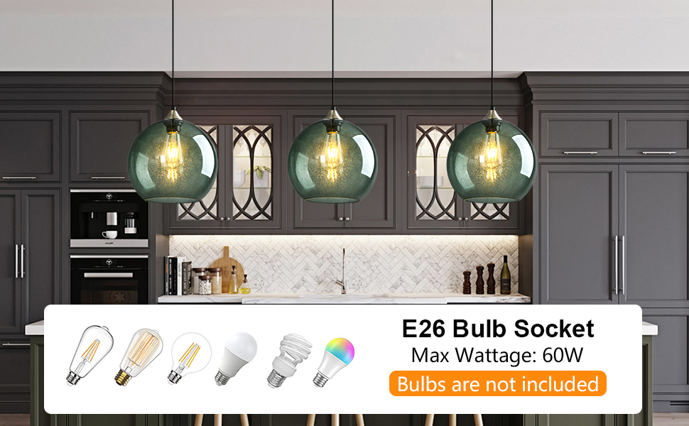 glass pendant light