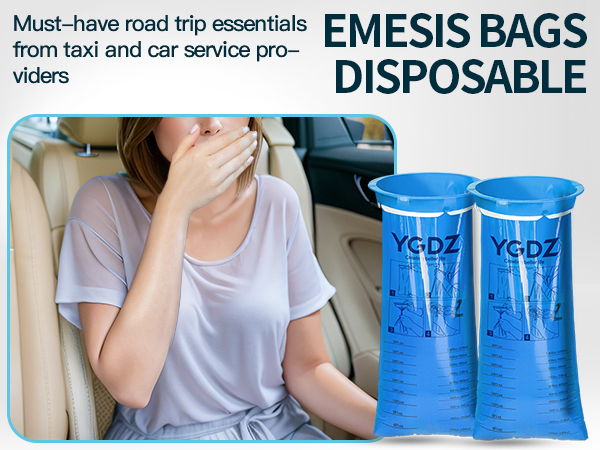 disposable emesis bags