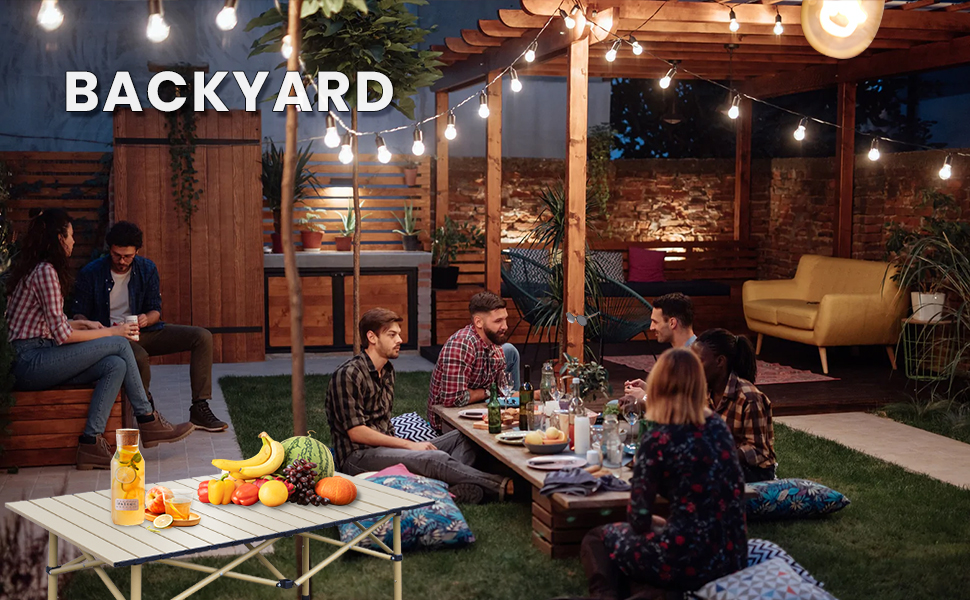outdoor table