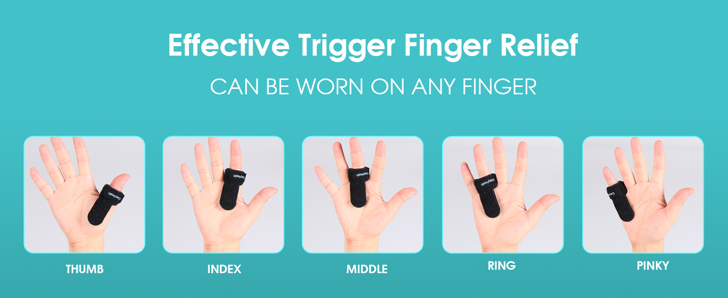 ONE SIZE FITS 4 FINGERS AND THUMB