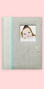 baby memory book newborn photo album cute journal for babies cr gibson