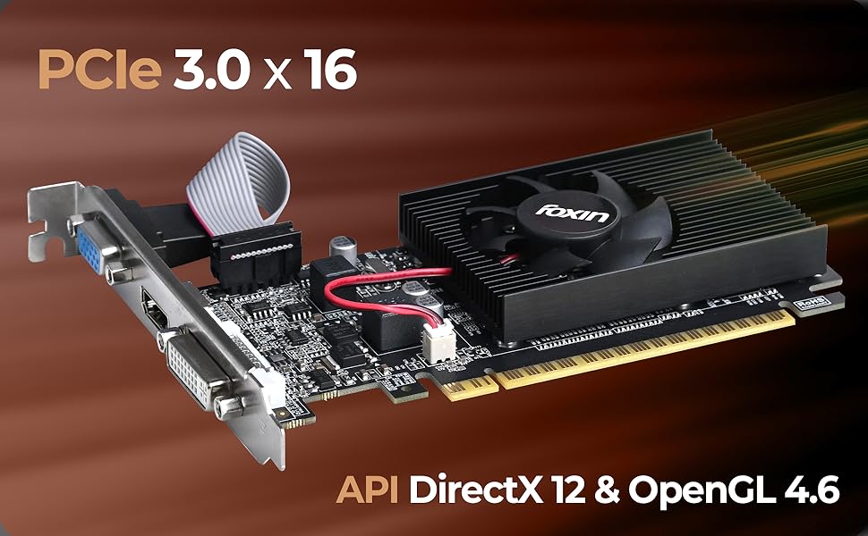 Foxin_Graphics_Card - PCIe 3.0 x 16