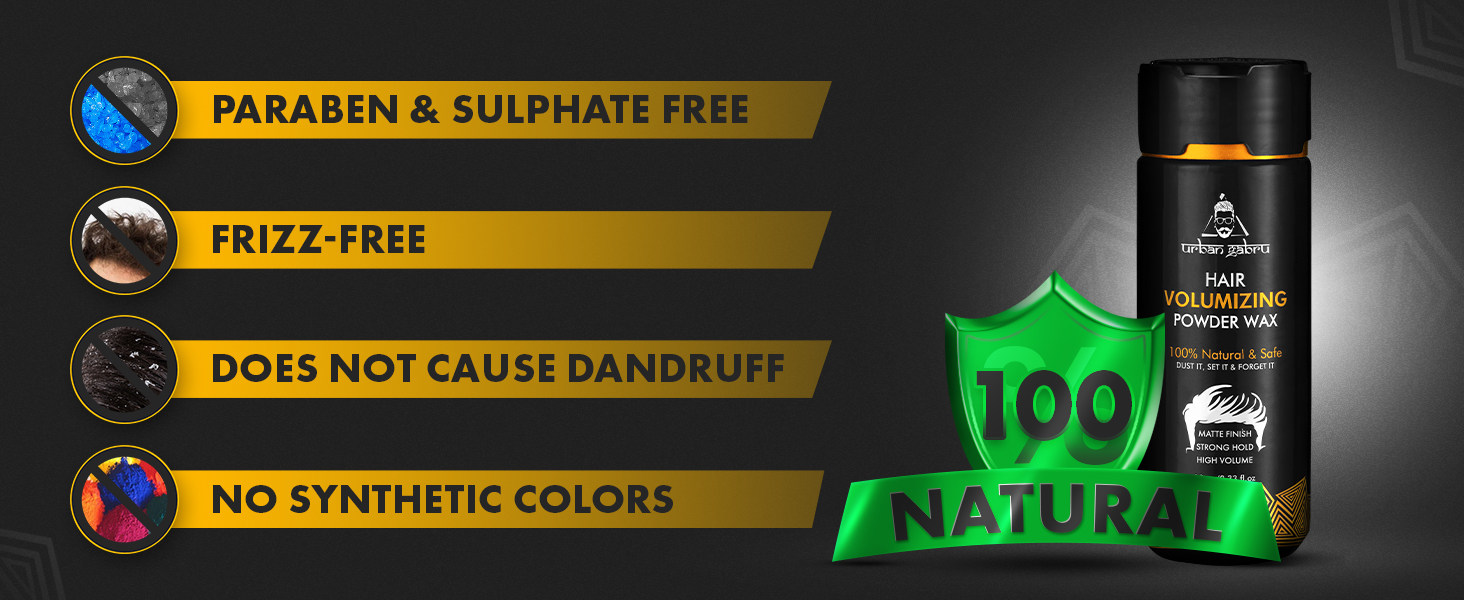 Buy UrbanGabru Hair Volumizing Powder Wax strong hold Matte Finish