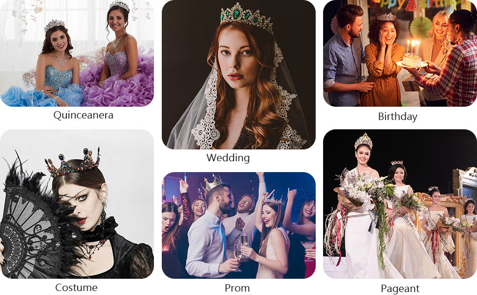 gold tiaras for women girls