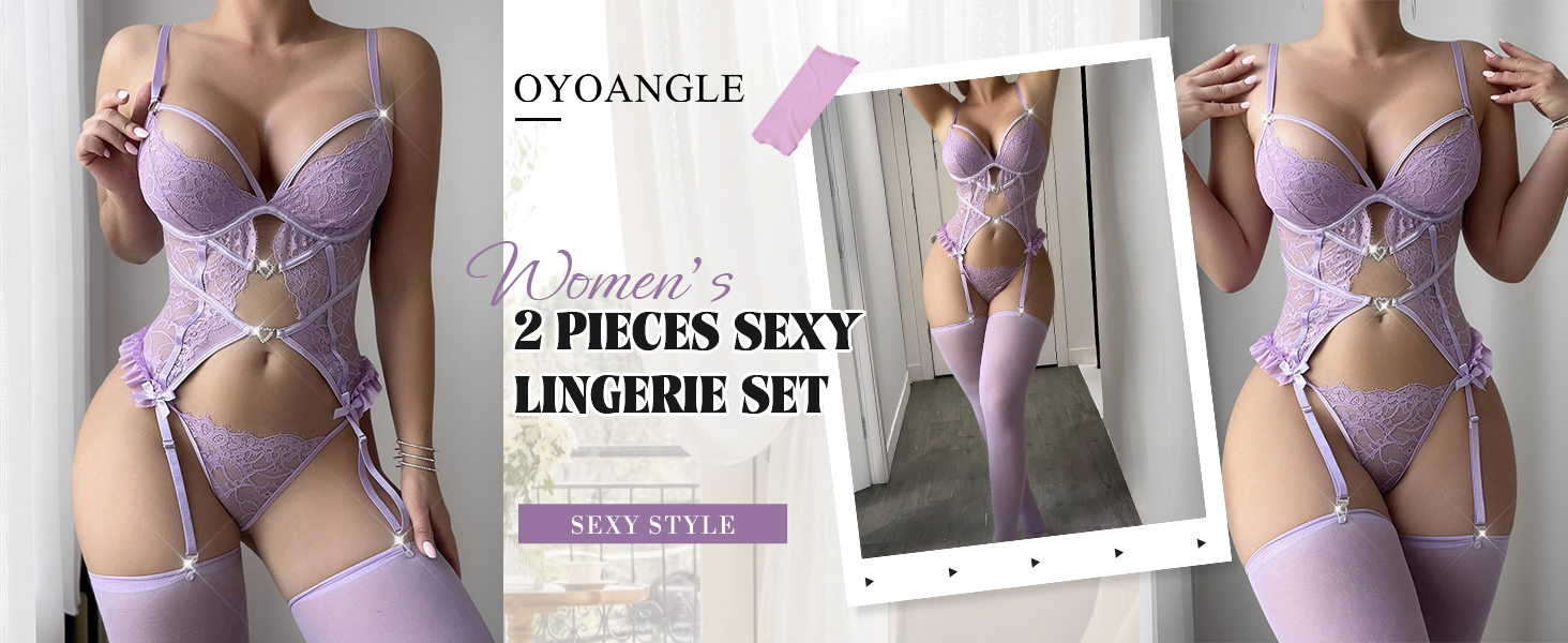 women sexy Lingerie set