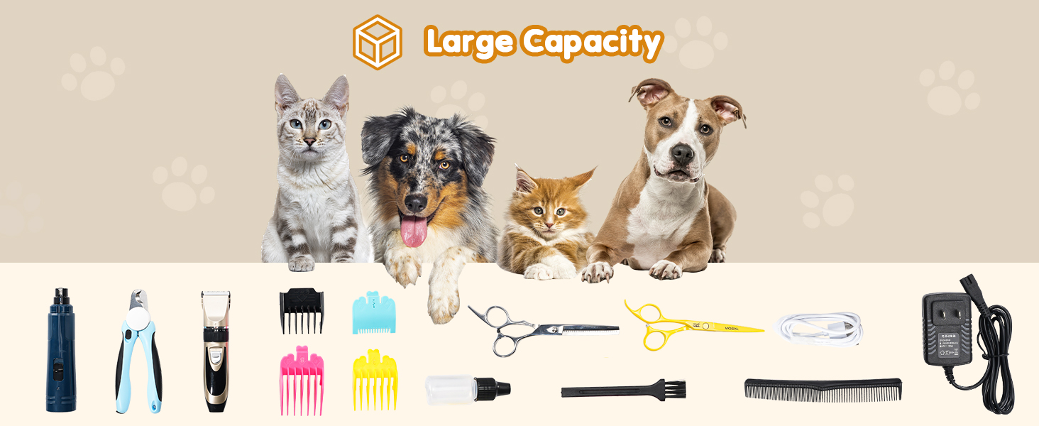 ProCase Hard Pet Grooming Tool Storage Case