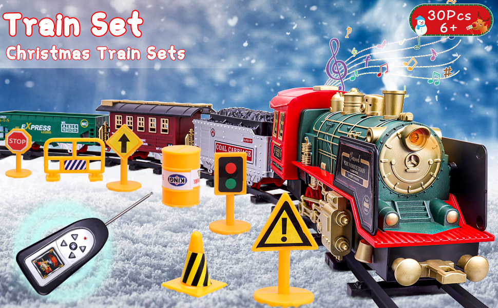 Neragron Train Set, Remote Control Train Sets, Christmas