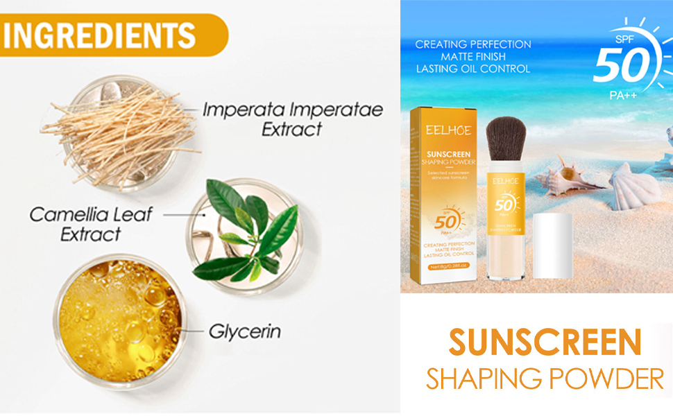 Natural Sunscreen Setting Powde