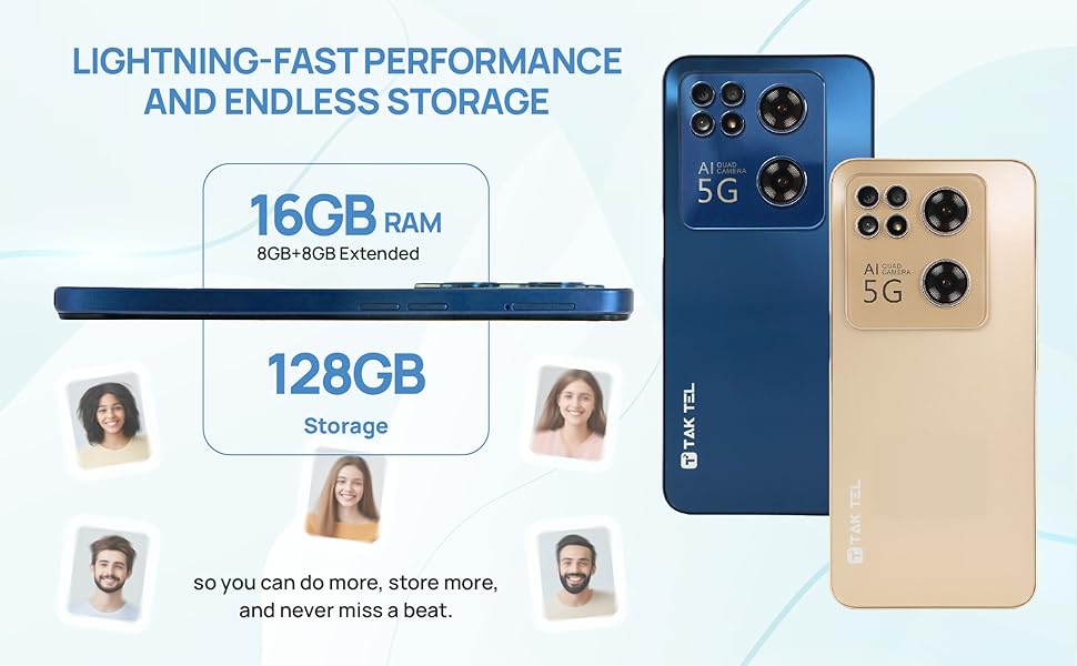 spark 70 5g أزرق