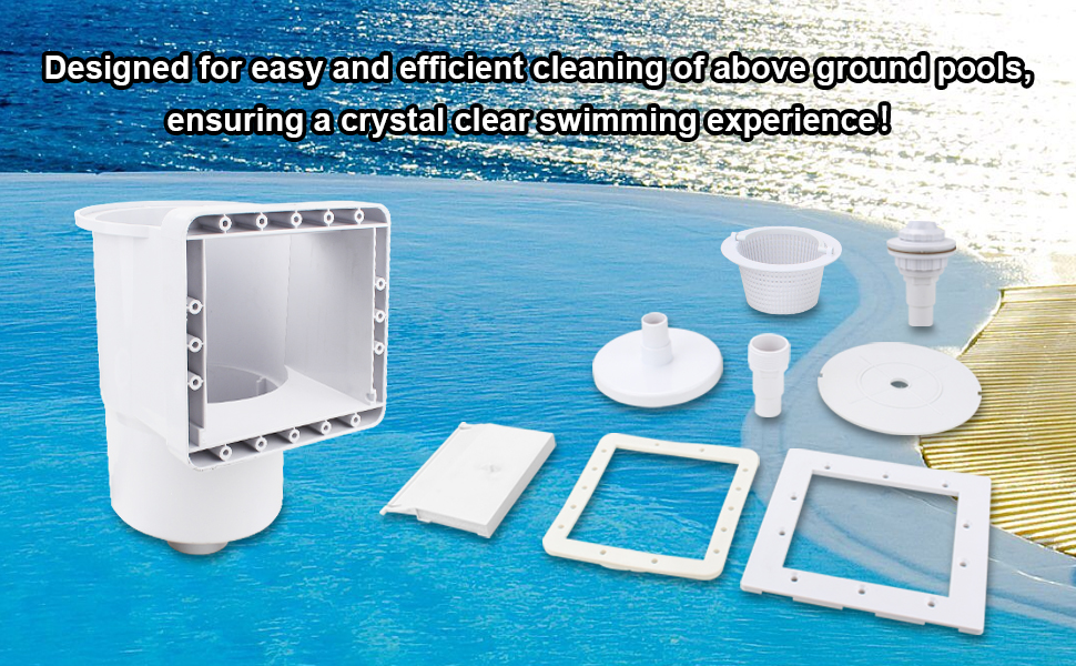 SUFULUNO Pool SP1091lx DynaSkim Above Ground Pool Skimmer