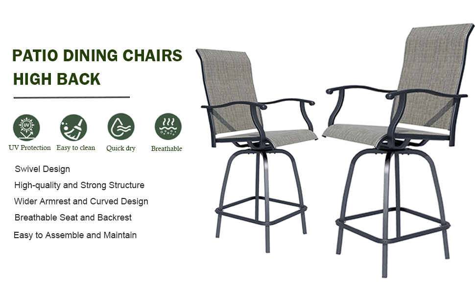patio bar chairs