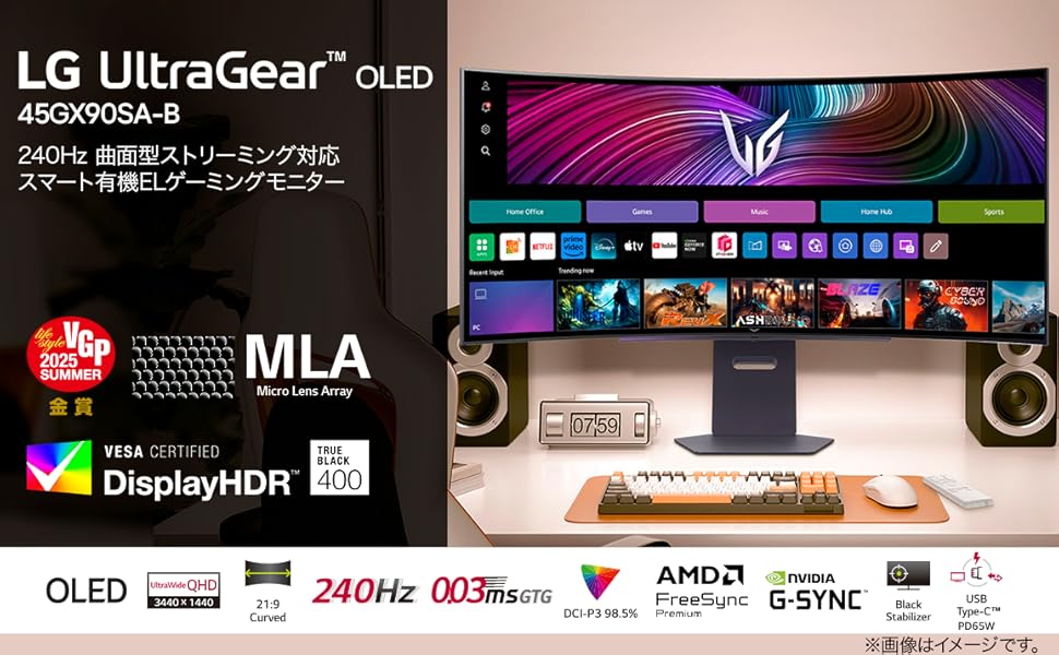 Amazon.co.jp: 【VGP 2025 Summer 金賞】LG ゲーミングモニター