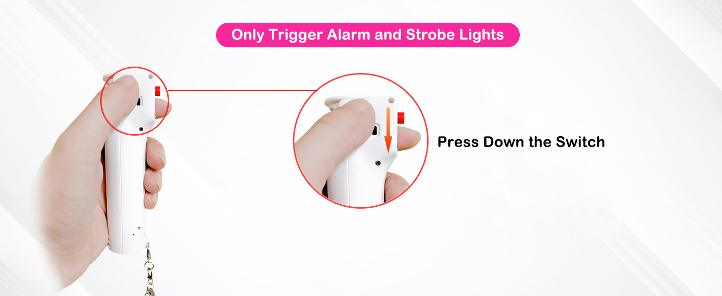 Trigger Alarm and Strobe Lights