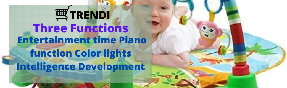 Baby Piano Play Gym , baby gym mat , piano mat for baby , music & light ma