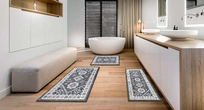bathroom rug